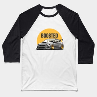 WRX STI Car Art - Subaru Impreza Boosted Modified JDM Car Baseball T-Shirt